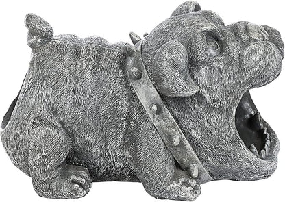 Design Toscano Butch the Bulldog Gutter Guardian Downspout Statue