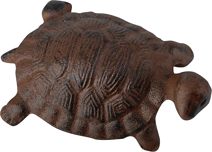 Esschert Design Cast Iron Decorative Turtle, Small