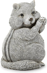 Roman Garden - Chipmunk Statue, 8.75" H, Pudgy Pals Collection, Resin and Dolomite, Decorative, Garden Gift, Home Outdoor Decor, Durable, Long Lasting