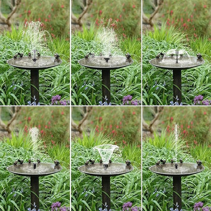 Biling 5.5W Solar Fountain for Bird Bath, Garden Pond, Fish Tank & 8W Solar Pond Aerator with 4400 mAh Battery Backup for Fish Pond Stock Tank Aquarium
