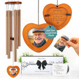 32 Inch Memorial Wind Chimes Outdoor, Wind Chimes for Loss of Loved One, Memorial Gifts for Loss of Mom, Sympathy Gifts for Mother, Father, Brother, Sister