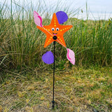 In the Breeze 2563 Starfish Whirligig Wind Spinner for Your Yard or Garden