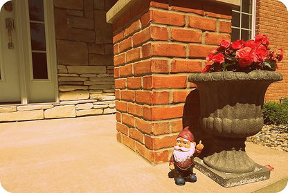 Funny Guy Mugs Middle Finger Indoor/Outdoor Gnome for Patio, Yard or Lawn - Funny Garden Gnome - Naughty Gnomes