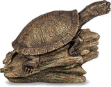 Aquascape Turtle On Log Spitter Fountain for Pond and Garden, 78371