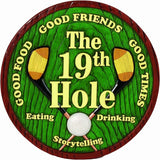 Spoontiques - Garden Décor - Golf Stepping Stone - Decorative Stone for Garden