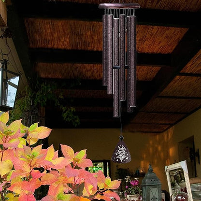 ZANIION Christian Gifts for Women Wind Chime 32" - I AM A Child of GOD Present - Birthday, Inspirational, Catholic, Religious, Christ, Spiritual, and Baptism Confirmation Gift for Girls Wind Bell