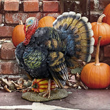 Design Toscano QM2373100 North American Turkey Statue,full color,Small