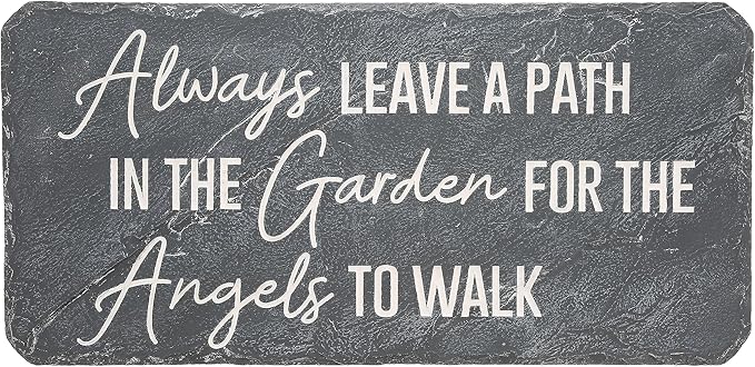 Pavilion Gift Company 25304 Path-16" x 7.75" Garden Stone, Gray, White