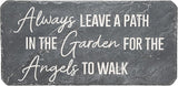 Pavilion Gift Company 25304 Path-16" x 7.75" Garden Stone, Gray, White