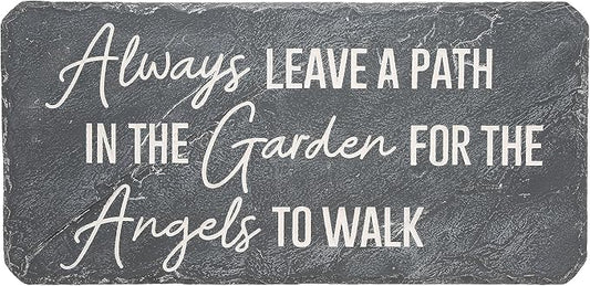 Pavilion Gift Company 25304 Path-16" x 7.75" Garden Stone, Gray, White