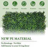 Artificial Ivy Privacy Fence Screen: 72"x 144" (72 SQFT) 4-Layer Leaf UV-Anti Faux Greenery Boxwood Backdrop Ivy Vine Leaf Panels for Outdoor, Indoor, Garden, Backyard and Decor