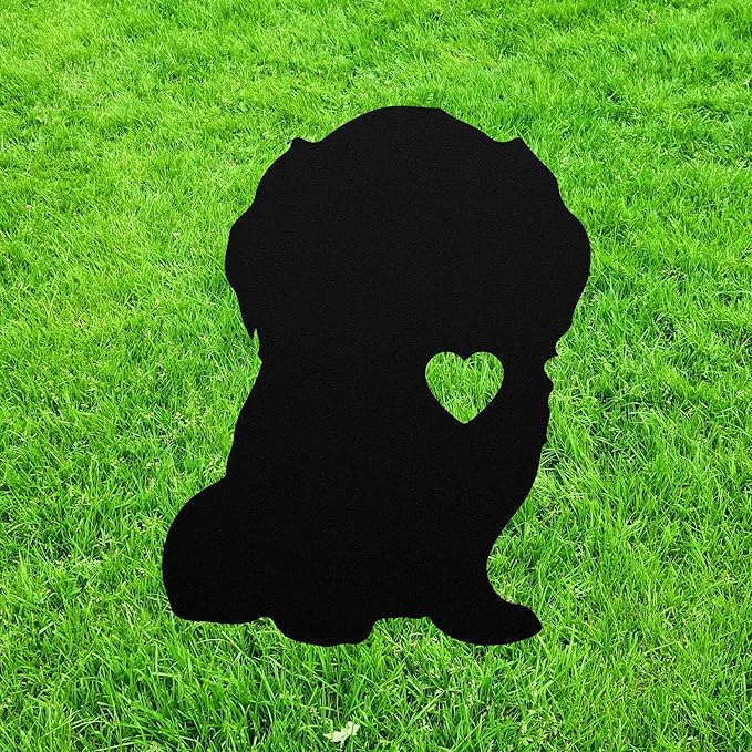 Personalized Doxiepoo Yard Statue Stake,Custom Doxiepoo Dog Outdoor Garden Art Decor,Memorial Remembrance Sculpture,Outdoor Statue for Yard Garden Porch Lawn Grassland Park Farm Flowerpot Decor.