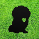 Personalized Doxiepoo Yard Statue Stake,Custom Doxiepoo Dog Outdoor Garden Art Decor,Memorial Remembrance Sculpture,Outdoor Statue for Yard Garden Porch Lawn Grassland Park Farm Flowerpot Decor.