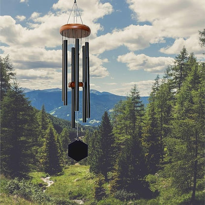 Wind Chimes for Outside Deep Tone, Sonajeros para Patios Y Terrazas, Weather Proof Wind Chimes Outdoor - Large 31" Windchimes