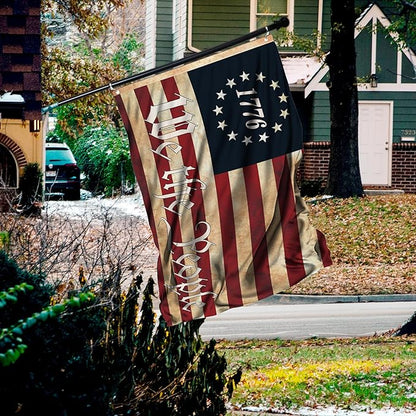 We The People 1776 Flag 3x5 FT Outdoor Vintage American Betsy Ross 13 Star Constitution Flags Indoor Garden Decoration USA Flags