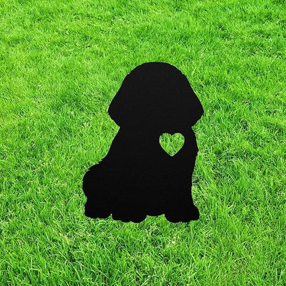 Personalized Newfoundland Dog Garden Statue Stake,Custom Newfie Outdoor Art Decor,Memorial Remembrance Sculpture,Outdoor Statue for Yard Garden Porch Lawn Grassland Park Farm Flowerpot Decor.