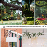 VRSS Hanging Chains for Hanging Planter Basket Bird Feeder Lanterns Ornaments Wind Chimes Billboards DIY Crafts (9.5 inch 6pcs)