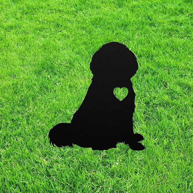 Personalized Newfoundland Dog Garden Statue Stake,Custom Newfie Outdoor Art Decor,Memorial Remembrance Sculpture,Outdoor Statue for Yard Garden Porch Lawn Grassland Park Farm Flowerpot Decor.