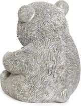 Roman Garden - Bear with Honey Statue, 7.75" H, Pudgy Pals Collection, Resin and Dolomite, Decorative, Garden Gift, Home Outdoor Decor, Durable, Long Lasting