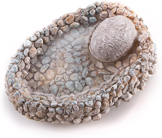 Darice 161515 Miniature Stone Fairy Garden Pond