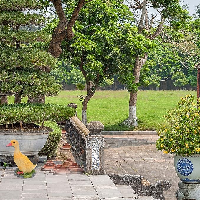 GANAZONO Home Decor Home Decor Garden Statue Decoration Resin Funny Garden Figurines Outdoor Animal Statue for Patio Lawn Yard Art Decoration Outdoor Decor Kids Kids