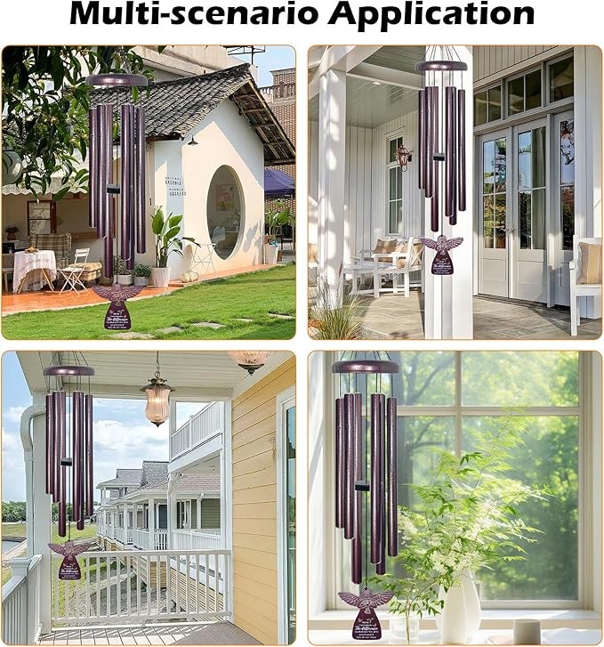 Retirement Gift for Woman - 32" Angel Retirement Wind Chimes for Outside with Beautiful Sounds, 2026 Next Chapter Gifts, Thoughtful Going Away Gifts Ideas for Coworkers, Teachers, Friends