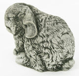 Sleeping Bunny Concrete Garden Statue Cement Animal Figure Cast Stone Bunny Figurine Garden Sculpture Outdoor Rabbit Sculpture