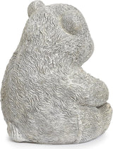 Roman Garden - Bear with Honey Statue, 7.75" H, Pudgy Pals Collection, Resin and Dolomite, Decorative, Garden Gift, Home Outdoor Decor, Durable, Long Lasting
