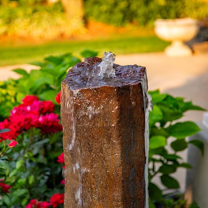Aquascape Faux Basalt Column Fountain, 24 inch, 78362