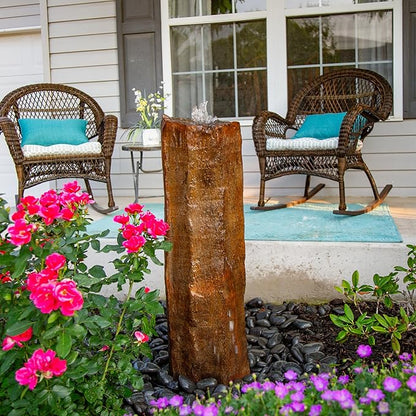 Aquascape Faux Basalt Column Fountain, 30 inch, 78363