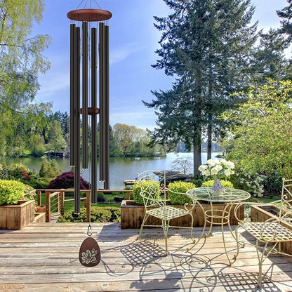 Suntimber Extra Large Wind Chimes Outside Deep Tone, 58" Memorial Wind Chimes for Loss of Loved One,Memorial Sympathy Gifts, Church Wind Chime for Outside Garden,Yard,Patio and Lawn