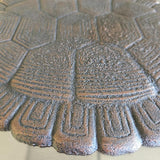 Turtle Stepping Stone Cast Iron Outdoor Yard and Garden Decor Bronze