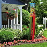 Tree Birds Windsock 40 Inch Durable Outdoor Hanging Decoration for Yard Garden Patio Home and More