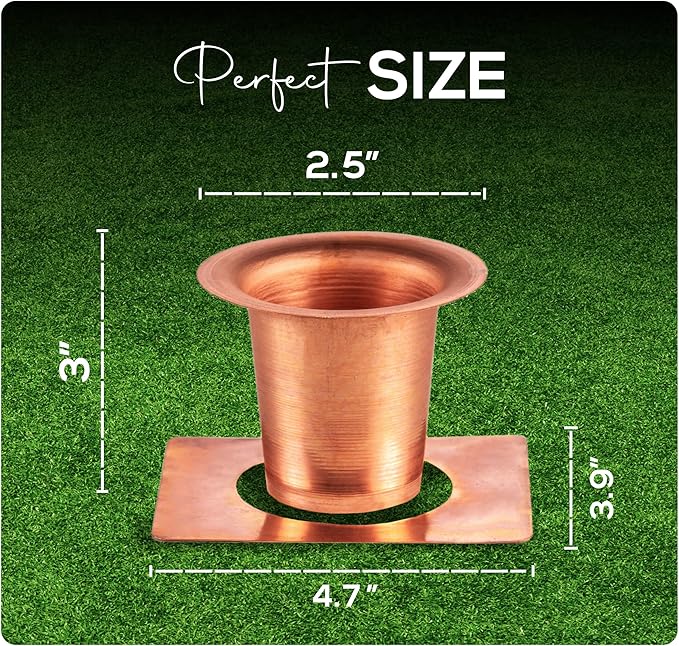 Copper Gutter Adapter with Rain Chain Hanger Clip for Decorative Chimes, Cups & Bells Serves as 2 Inch Rain Chain Installer for Downspout Outlet & Water Diverter for Gorgeous Fountain Display