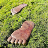 AUTUMN Footprint Stepping Stone Mold, Concrete Cement Mold, DIY feet Walkway Stepping Stones, Footprints for Garden, Garden Decor Mold