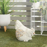 Unknown1 Grey Polystone Farmhouse Garden Sculpture 15 X 11 13 Resin Portable