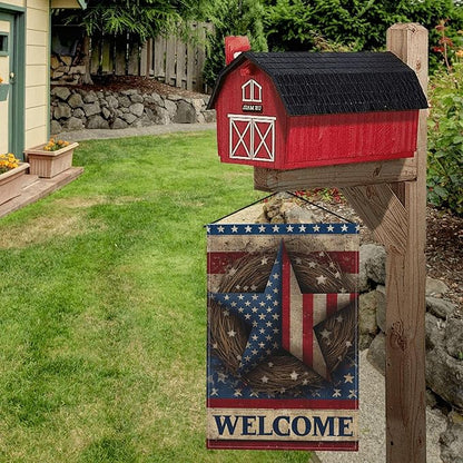 Welcome Garden Flag Seasonal Double Sided 12 x 18 Inch Small Yard Flag for Indoor Outdoor Decor Holiday All Seasons