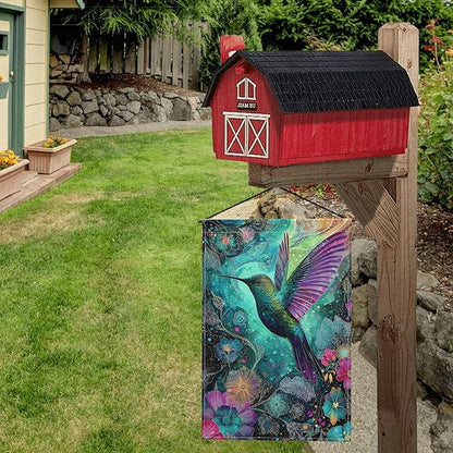 Hummingbird Garden Flag Seasonal Double Sided 12 x 18 Inch Small Yard Flag for Indoor Outdoor Decor Holiday All Seasons