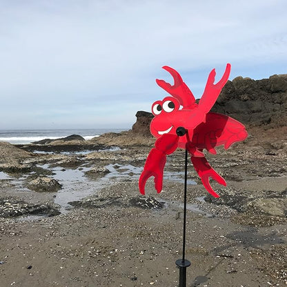 In the Breeze 2553 Baby Whirligig Wind Spinner, Crab