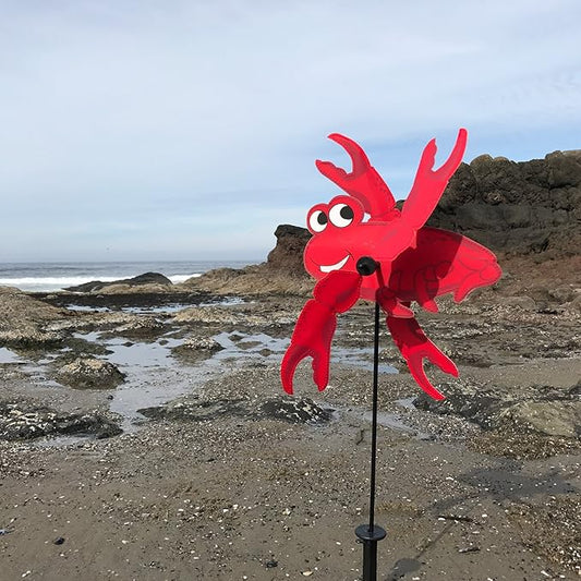 In the Breeze 2553 Baby Whirligig Wind Spinner, Crab