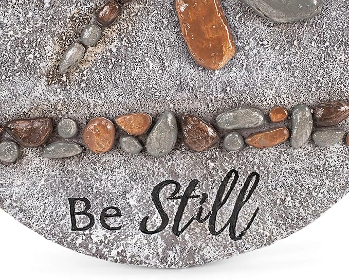 Roman Giftware Inc., Garden Collection, 11.75" D Dragonfly Stepping,Religious, Inspirational, Durable (11x11x1)