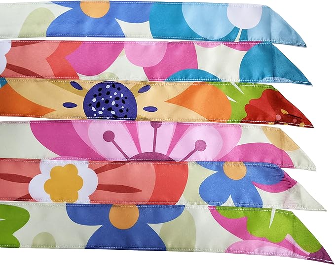 Madrona Brands Spring Flowers Windsock for Outside 60 Inch | Durable Outdoor Decorative Hanging Wind Sock Flag | Yard, Garden, Patio