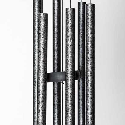 Corinthian Bells by Wind River - 27 inch Silver Vein Wind Chime for Patio, Backyard, Garden, and Outdoor Decor (Aluminum Chime) Made in The USA