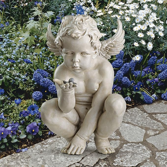 Design Toscano Life's Mysteries Cherub Statue
