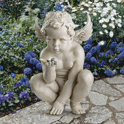 Design Toscano Life's Mysteries Cherub Statue