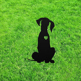 Personalized Great Dane Garden Statue Stake,Custom Great Dane Outdoor Yard Art Decor,Memorial Remembrance Sculpture for Yard Garden Porch Lawn Grassland Park Farm Flowerpot Decor.