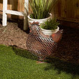 Accent Plus Chicken Wire Chicken Sculpture