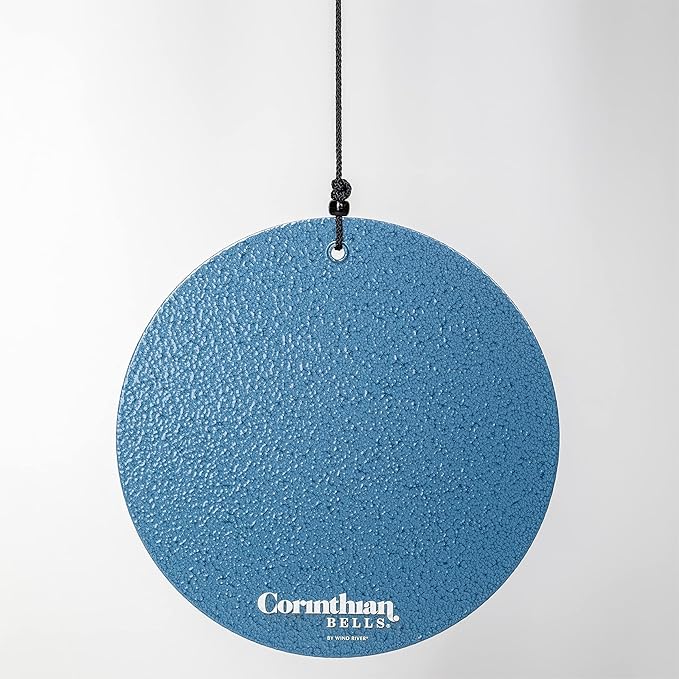 Corinthian Bells by Wind River - 56 inch Sky Blue Wind Chime for Patio, Backyard, Garden, and Outdoor Decor (Aluminum Chime) Made in The USA