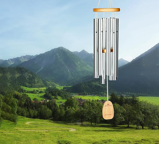 Woodstock Chimes Signature Collection, Ode to Joy Chime, 26'' Famous Melodies Wind Chimes for Outdoor, Patio, Home or Garden Décor (OJ)