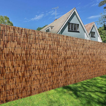 DearHouse Natural Reed Fencing, Eco-Friendly Reed Fence, 3.3 feet High x 13.3 feet Long, Reed Screen for Garden, Privacy
